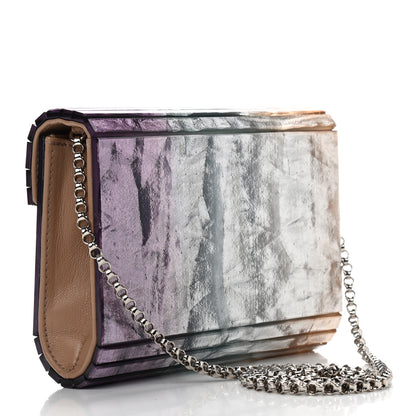 Jimmy Choo Acrylic Crinkled Velvet Printed Candy Clutch Multicolor 3 of 7