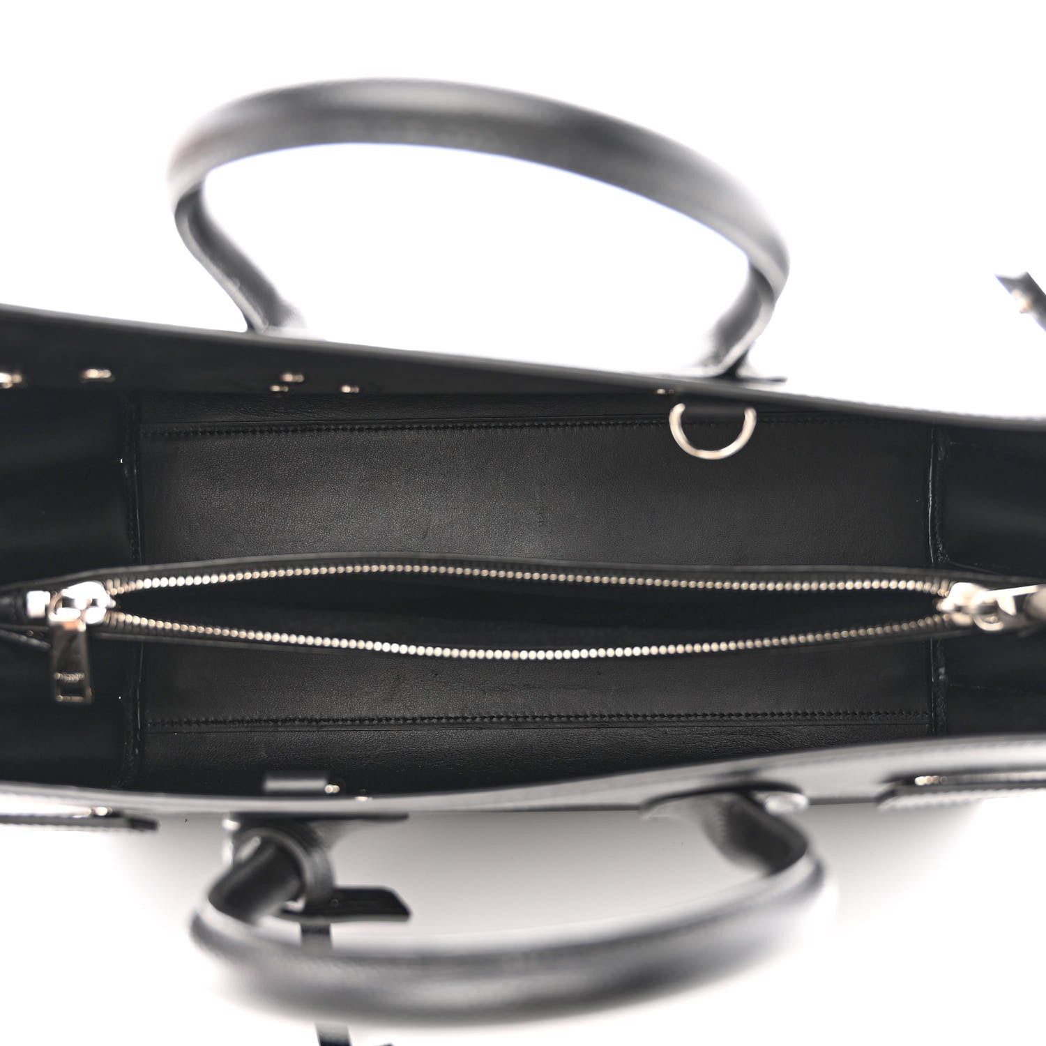 Saint Laurent Grained Calfskin Small Sac De Jour Black 5 of 10