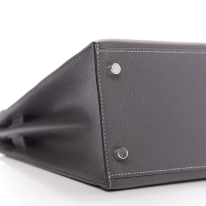 Hermes Epsom Kelly Sellier 28 Graphite 7 of 12