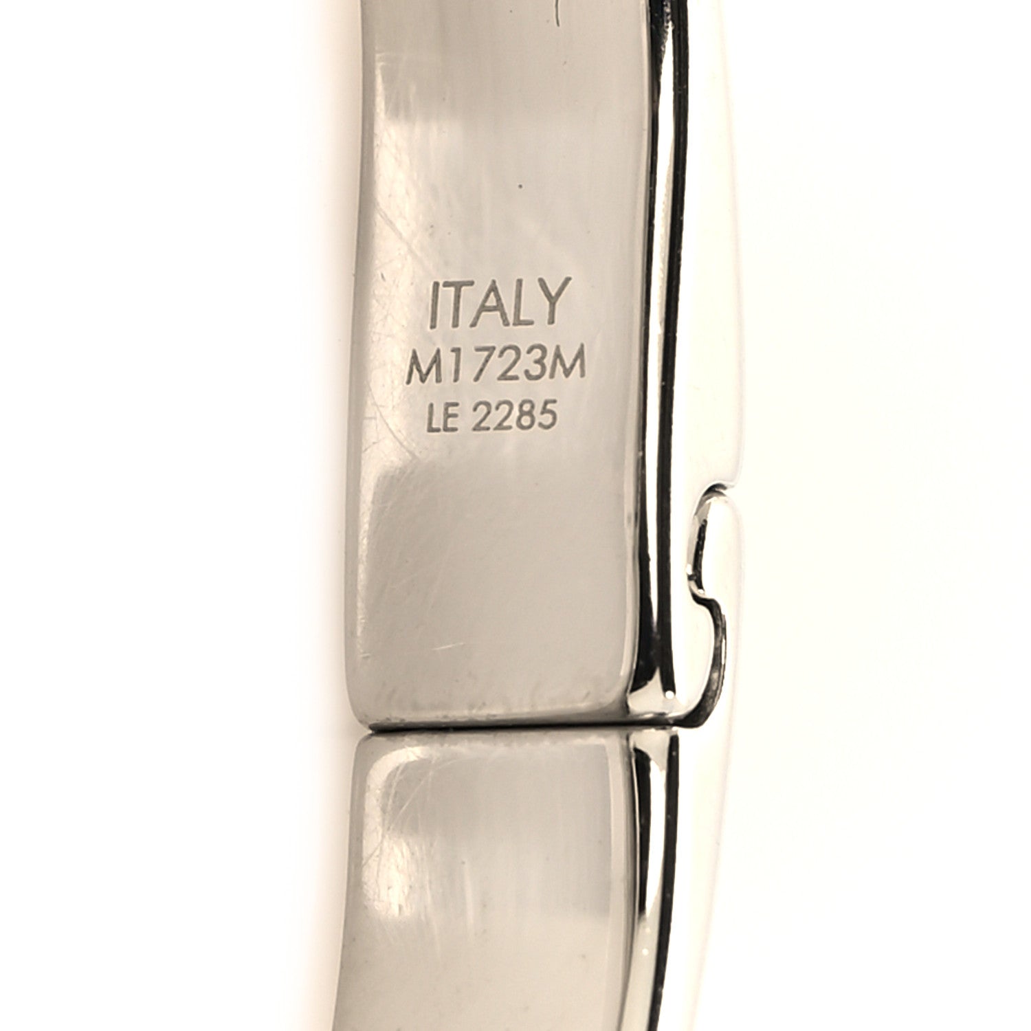Louis Vuitton Brass Monogram Nanogram Bracelet M Palladium 5 of 5