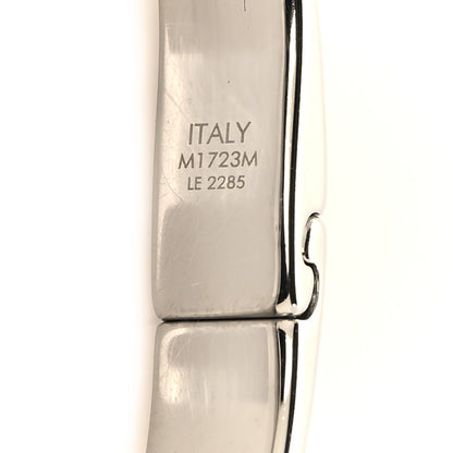 Louis Vuitton Brass Monogram Nanogram Bracelet M Palladium 5 of 5