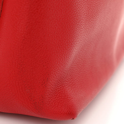 Louis Vuitton Calfskin Lockme PM Rouge 13 of 14