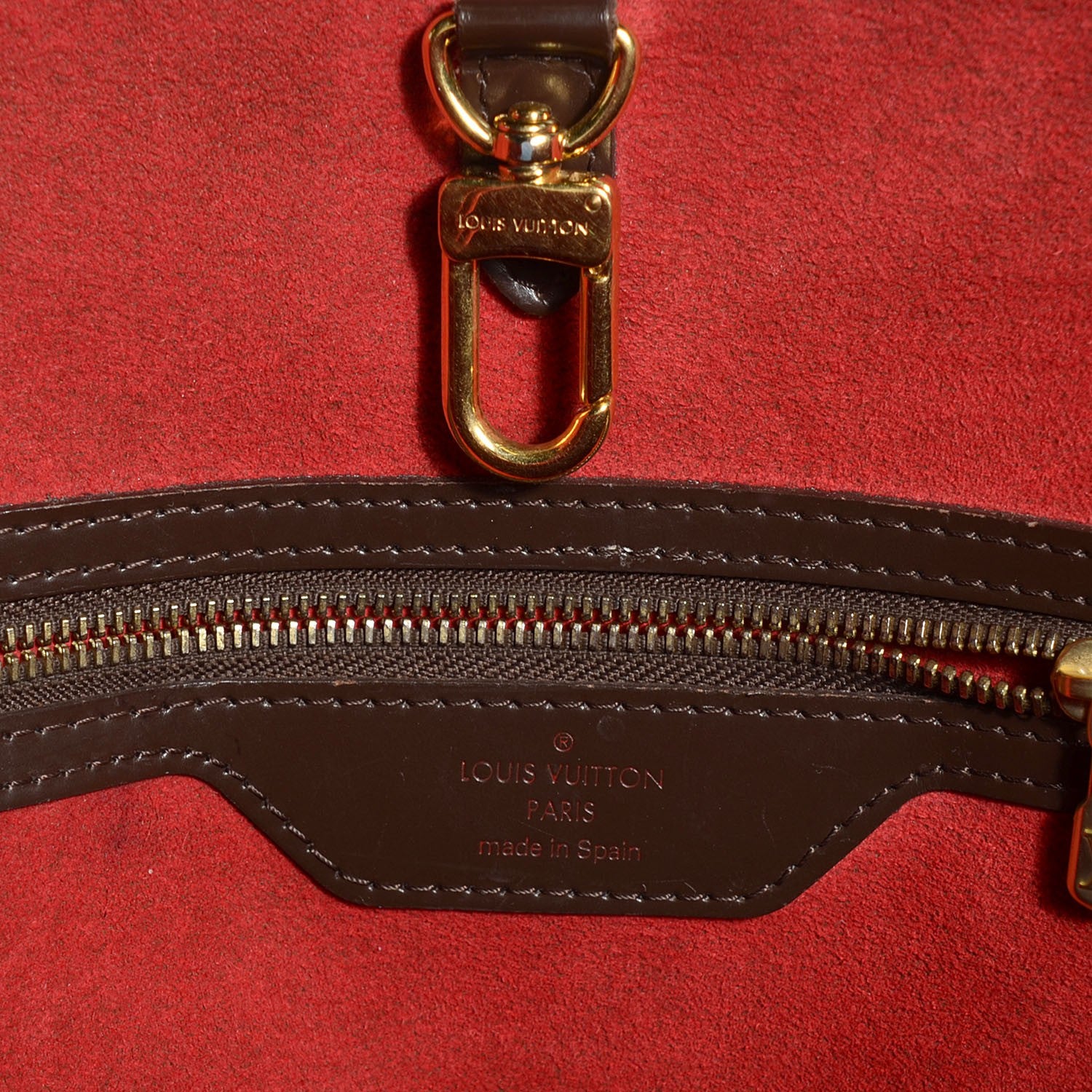 Louis Vuitton Damier Ebene Hampstead MM 6 of 7