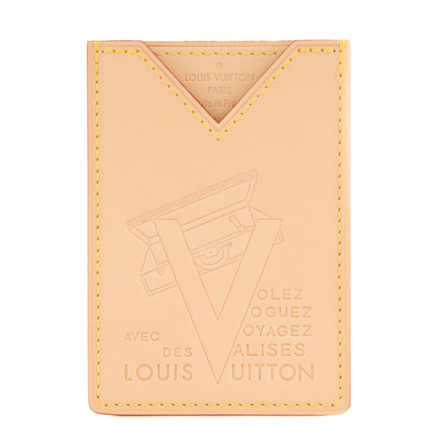 Vachetta Voyages Card Holder