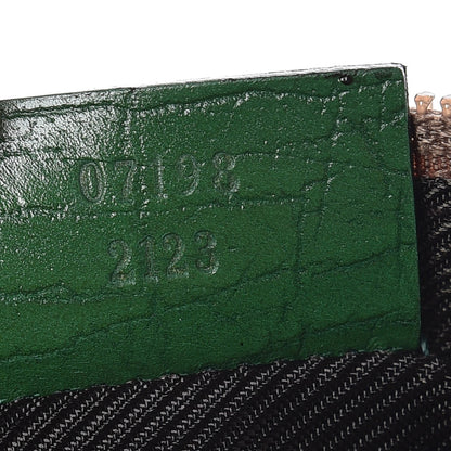 Gucci Monogram Boat Pochette Green 7 of 7