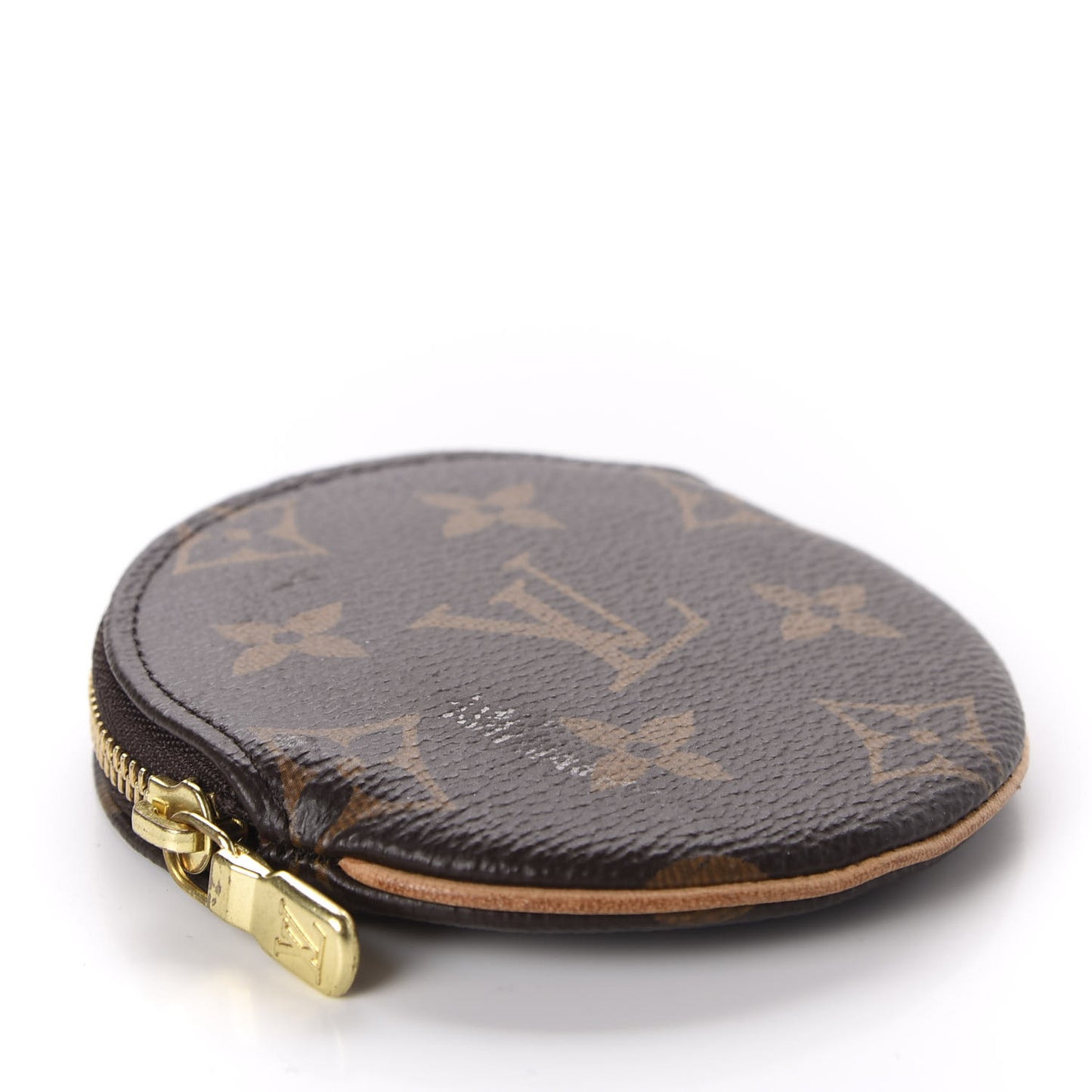 Monogram Round Coin Purse