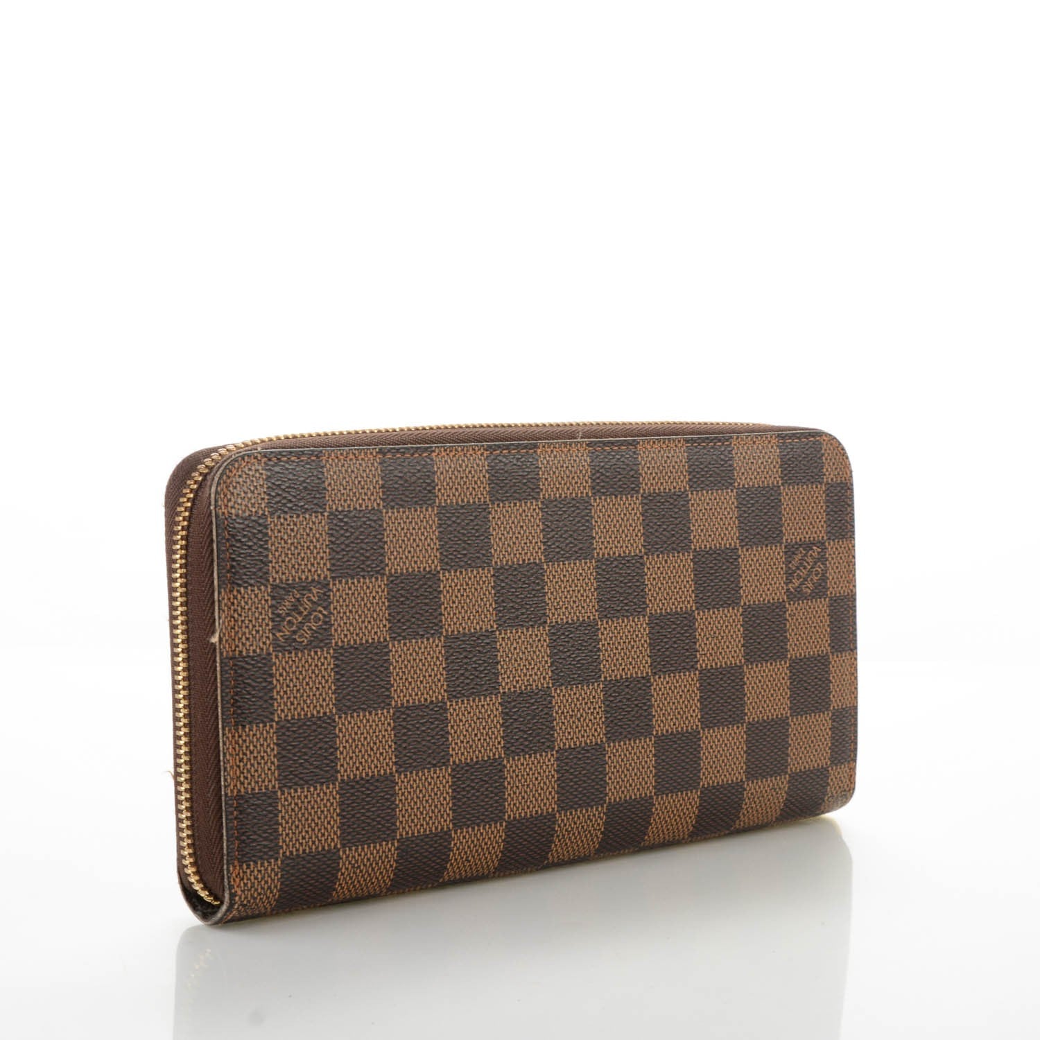 Louis Vuitton Damier Ebene Zippy Organizer Wallet 3 of 8
