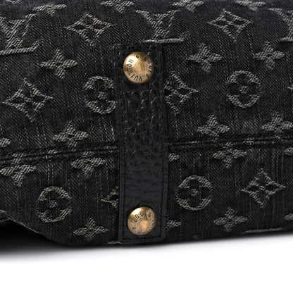 Louis Vuitton Denim Neo Cabby MM Black 12 of 14