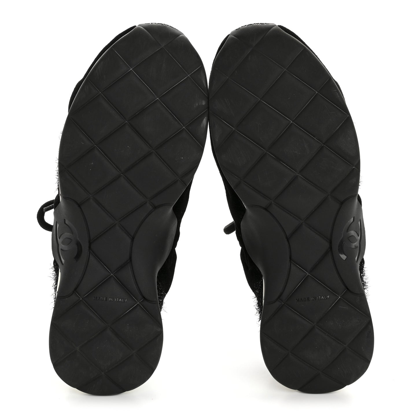 Stretch Fabric Womens CC Sneakers 37.5 Black
