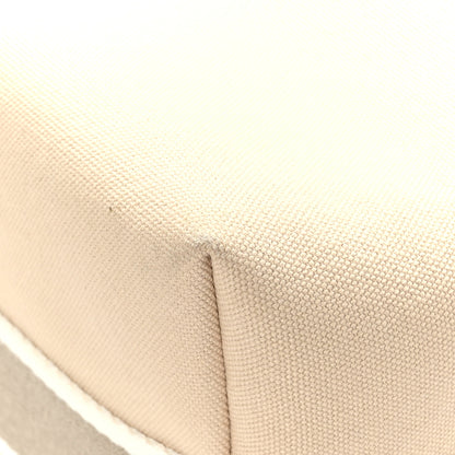 Hermes Canvas Small Bride-A-Brac Pouch Natural 10 of 10