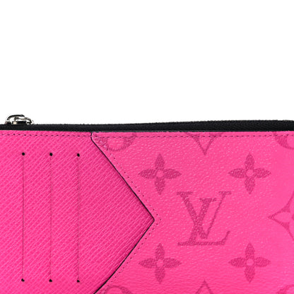 Louis Vuitton Taigarama Coin Card Holder Fuchsia 7 of 10