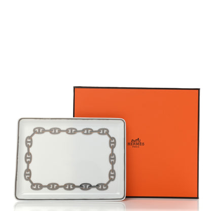 Hermes Porcelain Chaine d' Ancre Sushi Plate 6 of 6