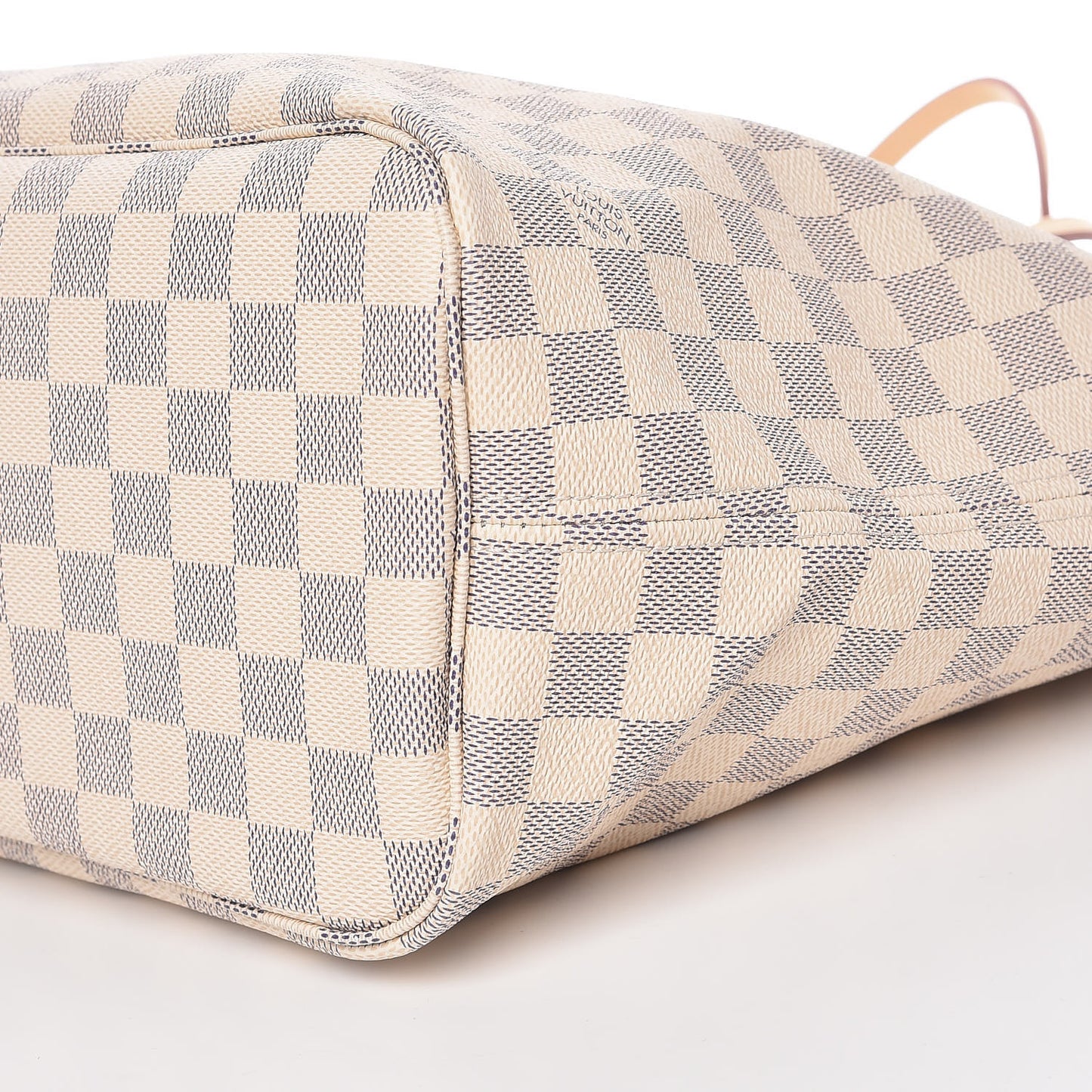Damier Azur Neo Neverfull MM Rose Ballerine