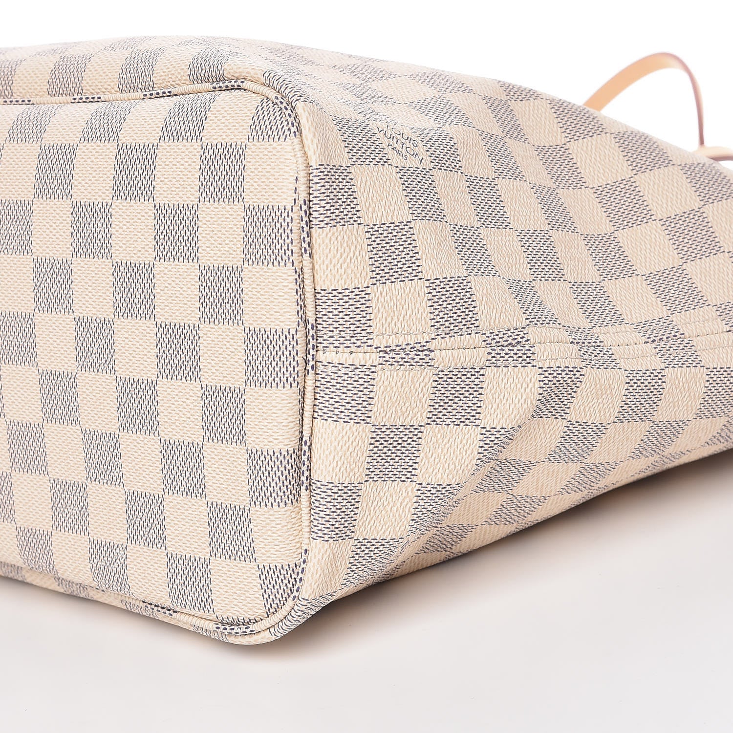 Louis Vuitton Damier Azur Neo Neverfull MM Rose Ballerine 9 of 9