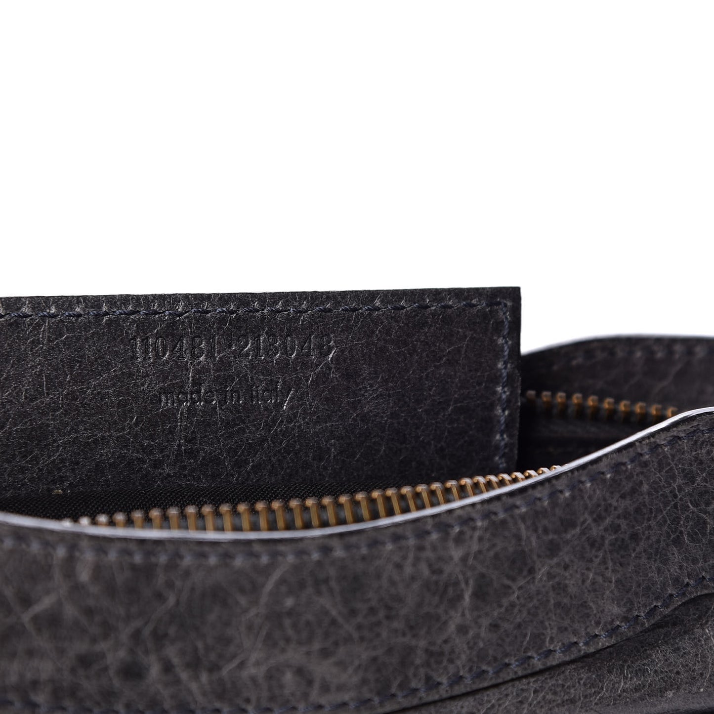Chevre Porte Toilette Makeup Clutch Anthracite