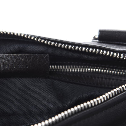 Givenchy Pebbled Calfskin Medium Pyramid Stud Pandora Black 9 of 10