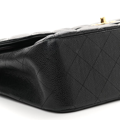 Chanel Caviar Quilted Jumbo Double Flap Black 8 of 9