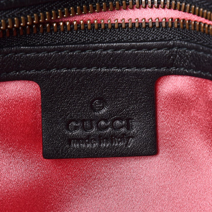Gucci Velvet Matelasse Medium GG Marmont Shoulder Bag Black 9 of 11