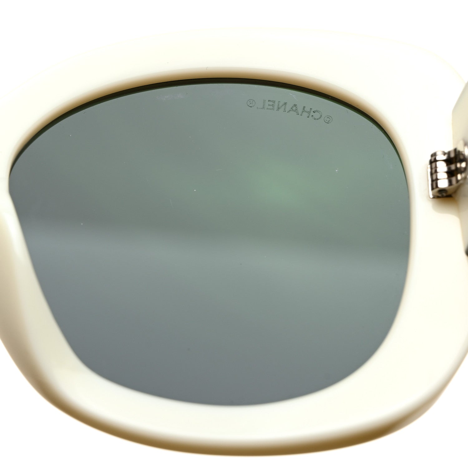 Chanel Acetate Sunglasses 71414A White 9 of 12
