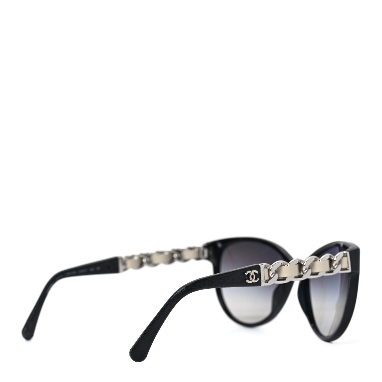 CC Chain Sunglasses 5215Q Black