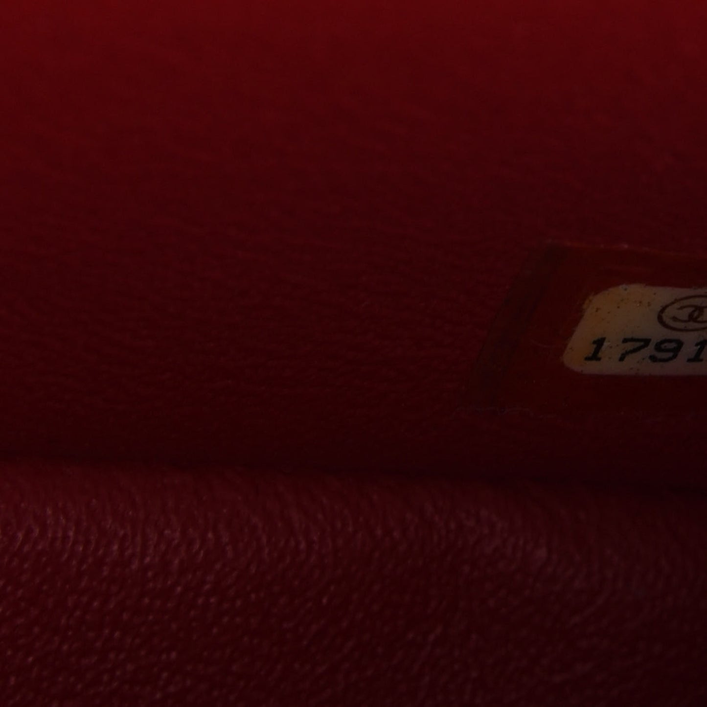Lambskin Quilted Mini Rectangular Flap Red