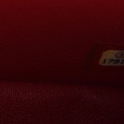 Chanel Lambskin Quilted Mini Rectangular Flap Red 7 of 9