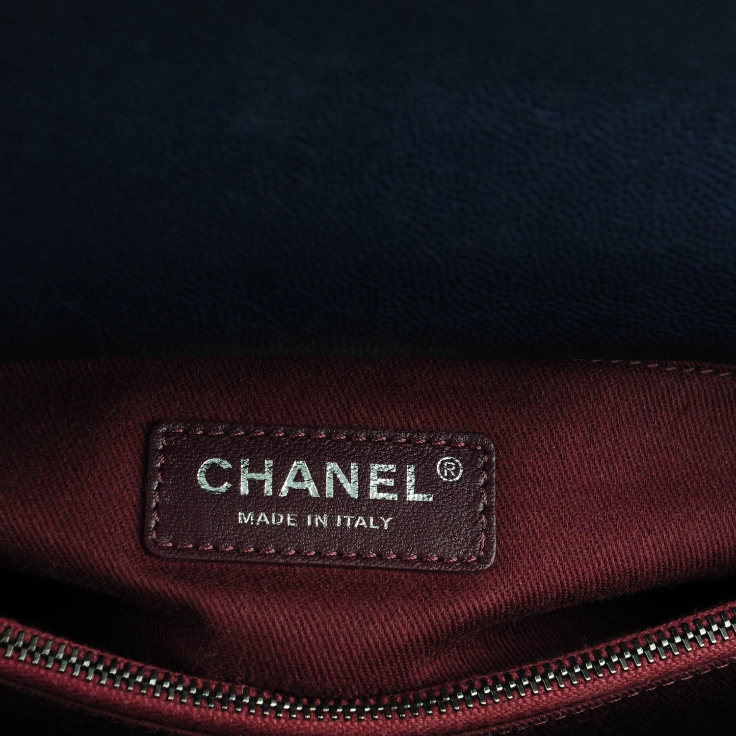 Chanel Caviar Quilted Small Coco Handle Flap Navy 7 of 8