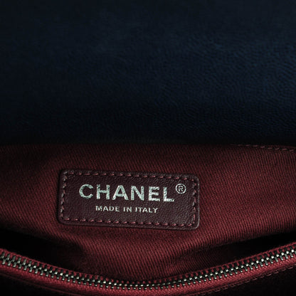 Chanel Caviar Quilted Small Coco Handle Flap Navy 7 of 8