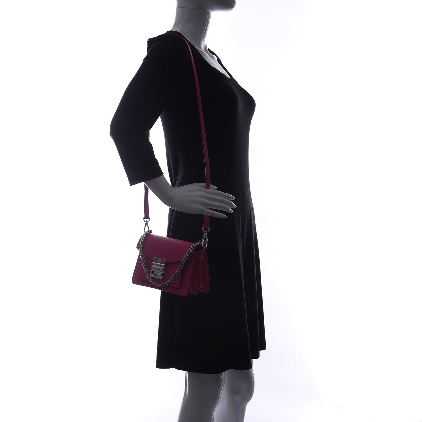 Calfskin Patricia Crossbody Bag Sugar Pink