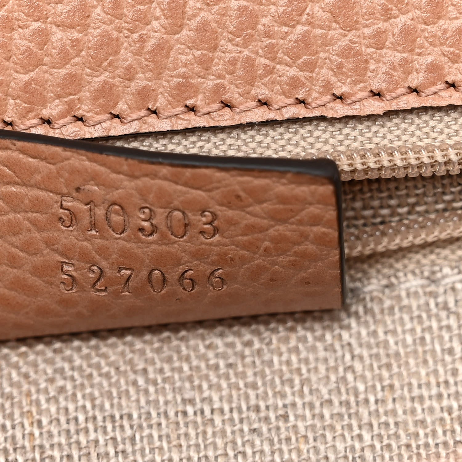 Gucci Dollar Calfskin Interlocking G Shoulder Bag Camelia 7 of 10