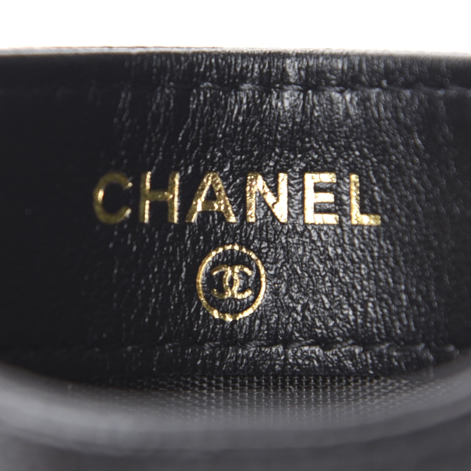 Chanel Caviar Quilted French New Wave Card Holder Black 9 of 12