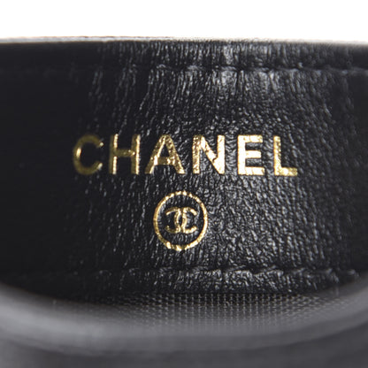 Chanel Caviar Quilted French New Wave Card Holder Black 9 of 12