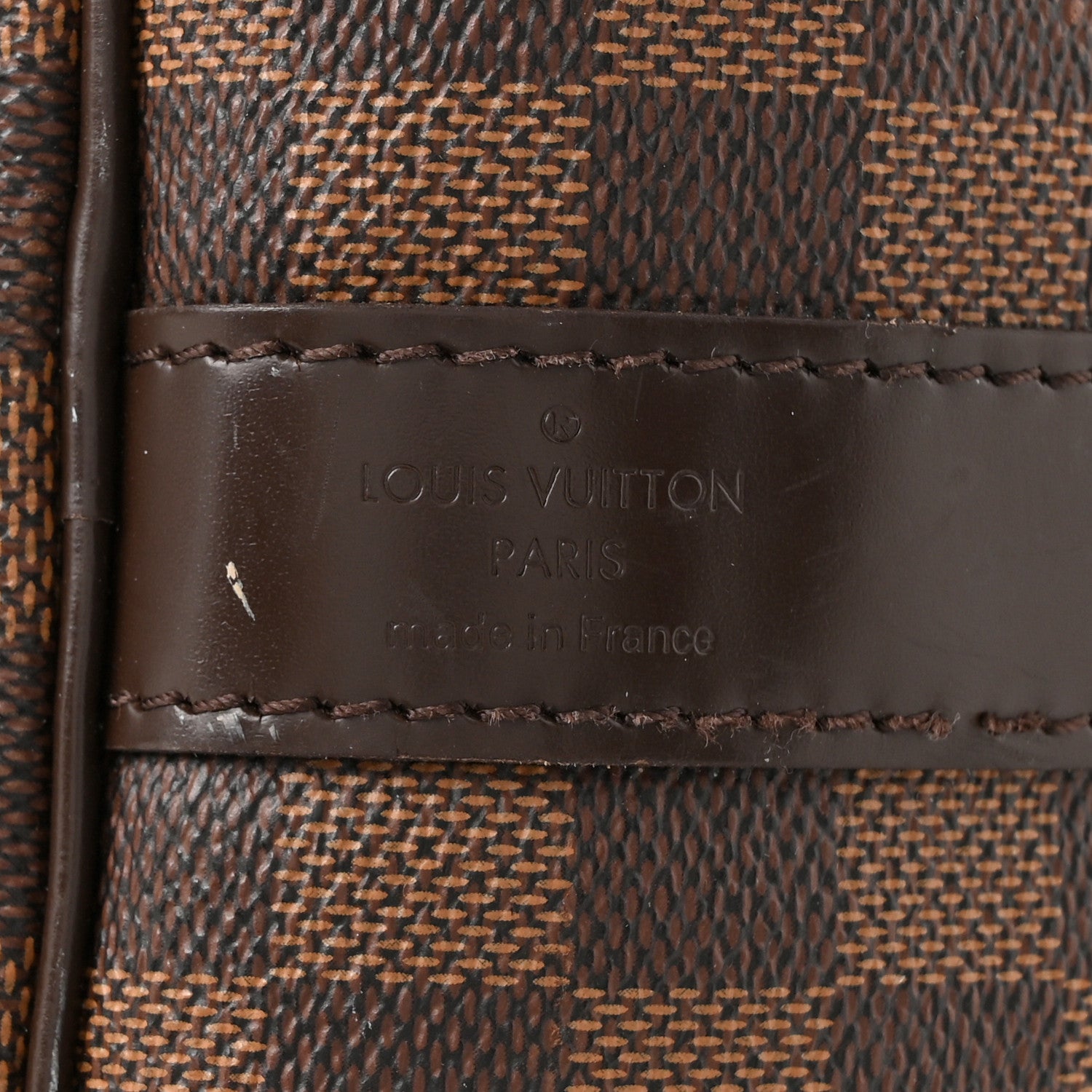 Louis Vuitton Damier Ebene Keepall Bandouliere 55 5 of 20