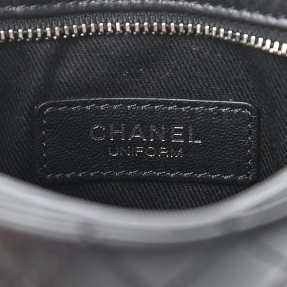 Chanel Calfskin Quilted Crossbody Bag Black 8 of 9