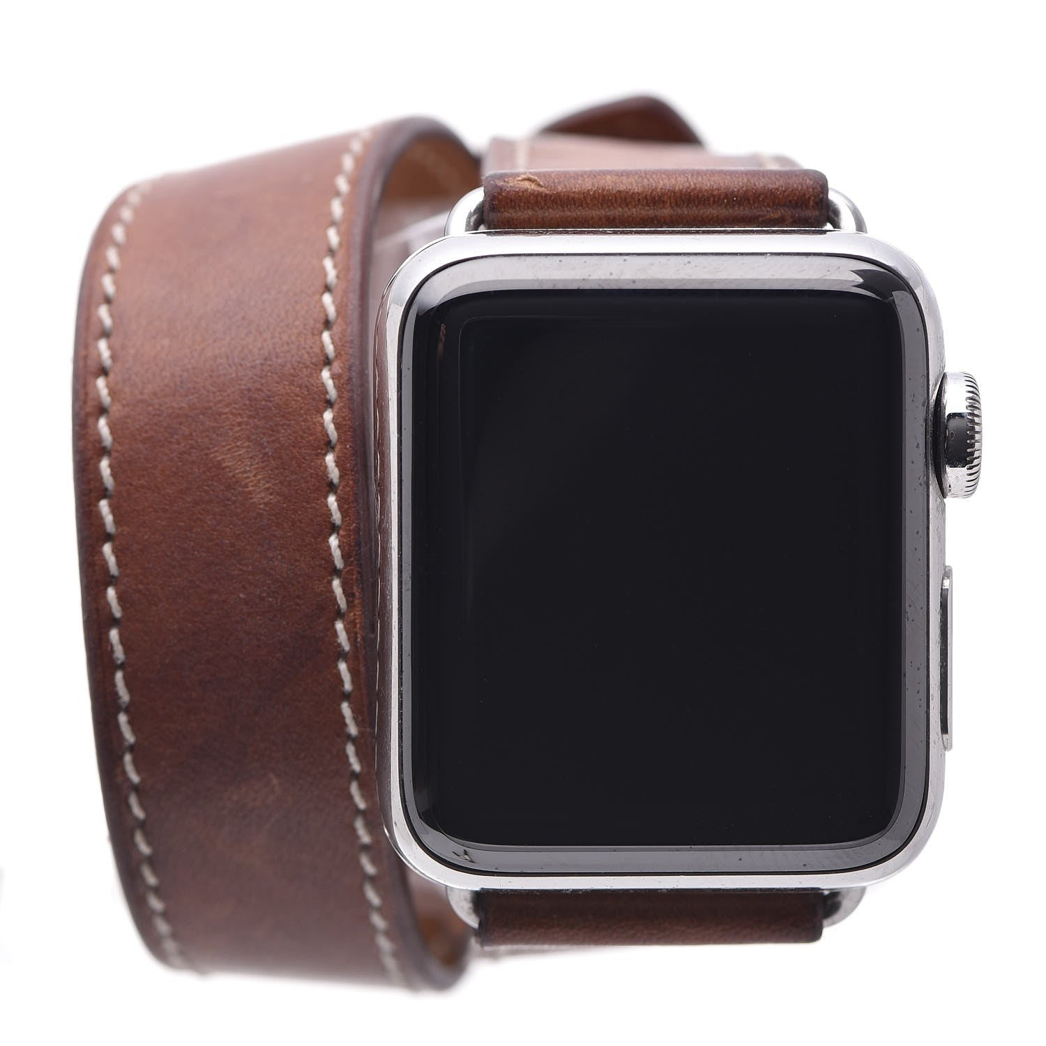 Hermes Barenia 38mm Apple Watch Double Tour Fauve 1 of 29