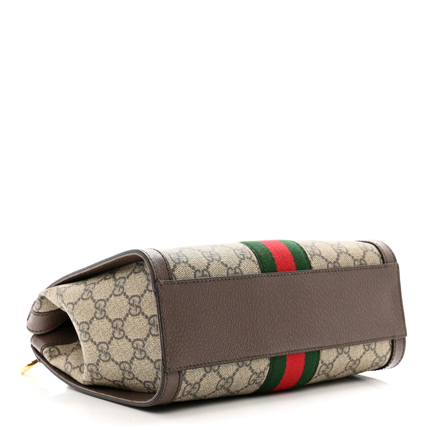 Gucci GG Supreme Monogram Small Ophidia Tote Bag Brown 4 of 10