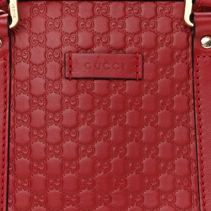 Gucci Soft Microguccissima Mini Dome Bag Rosso 8 of 10