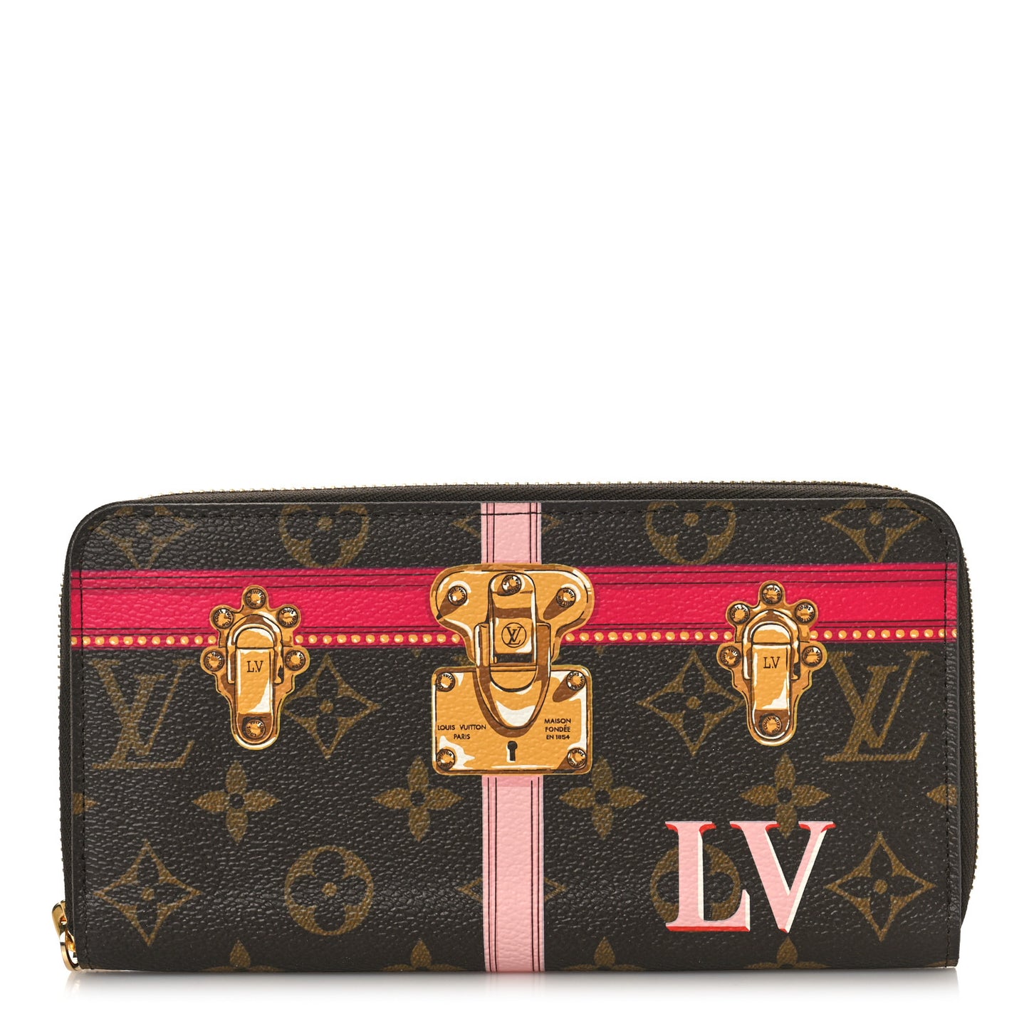 Monogram Summer Trunks Zippy Wallet