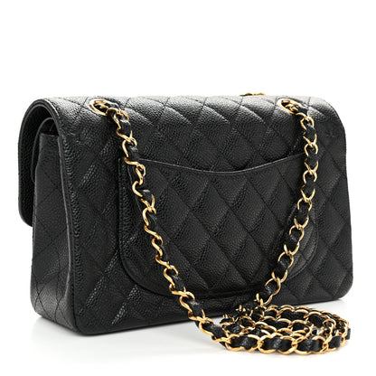 Chanel Caviar Quilted Small Double Flap Black 4 of 23