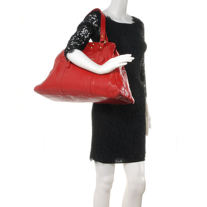 Fendi Vitello Naplak Oversized Bag De Jour Rosso 2 of 9