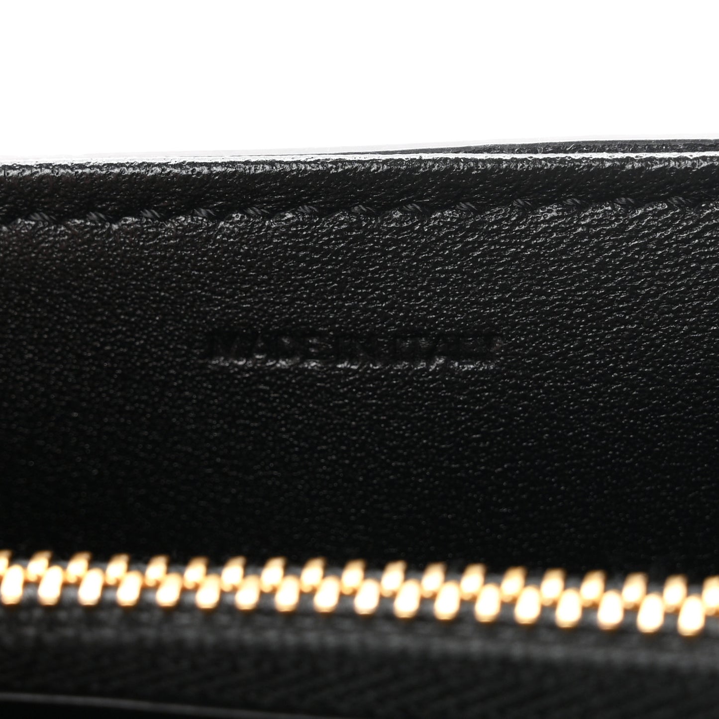 Satinated Calfskin Mini 16 Top Handle Bag Black