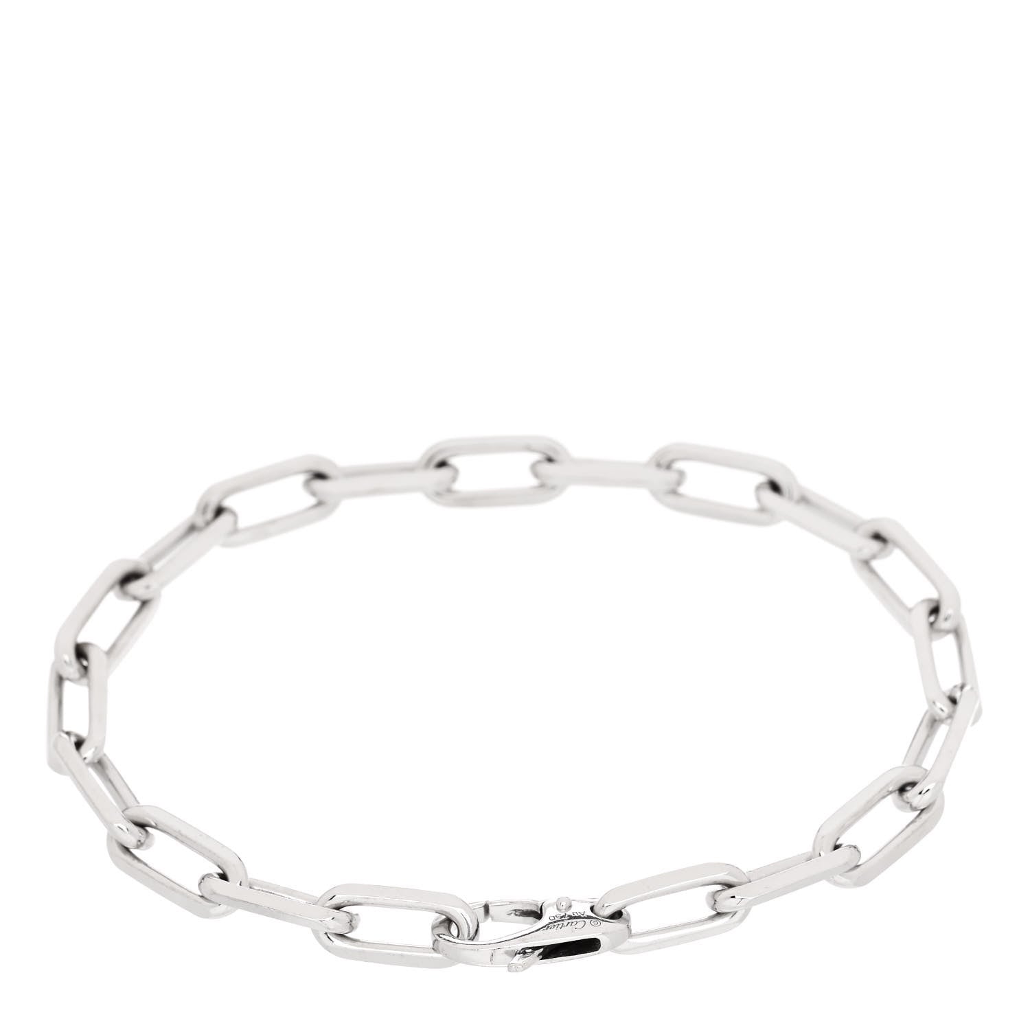 Cartier 18K White Gold Santos de Cartier Bracelet 2 of 5