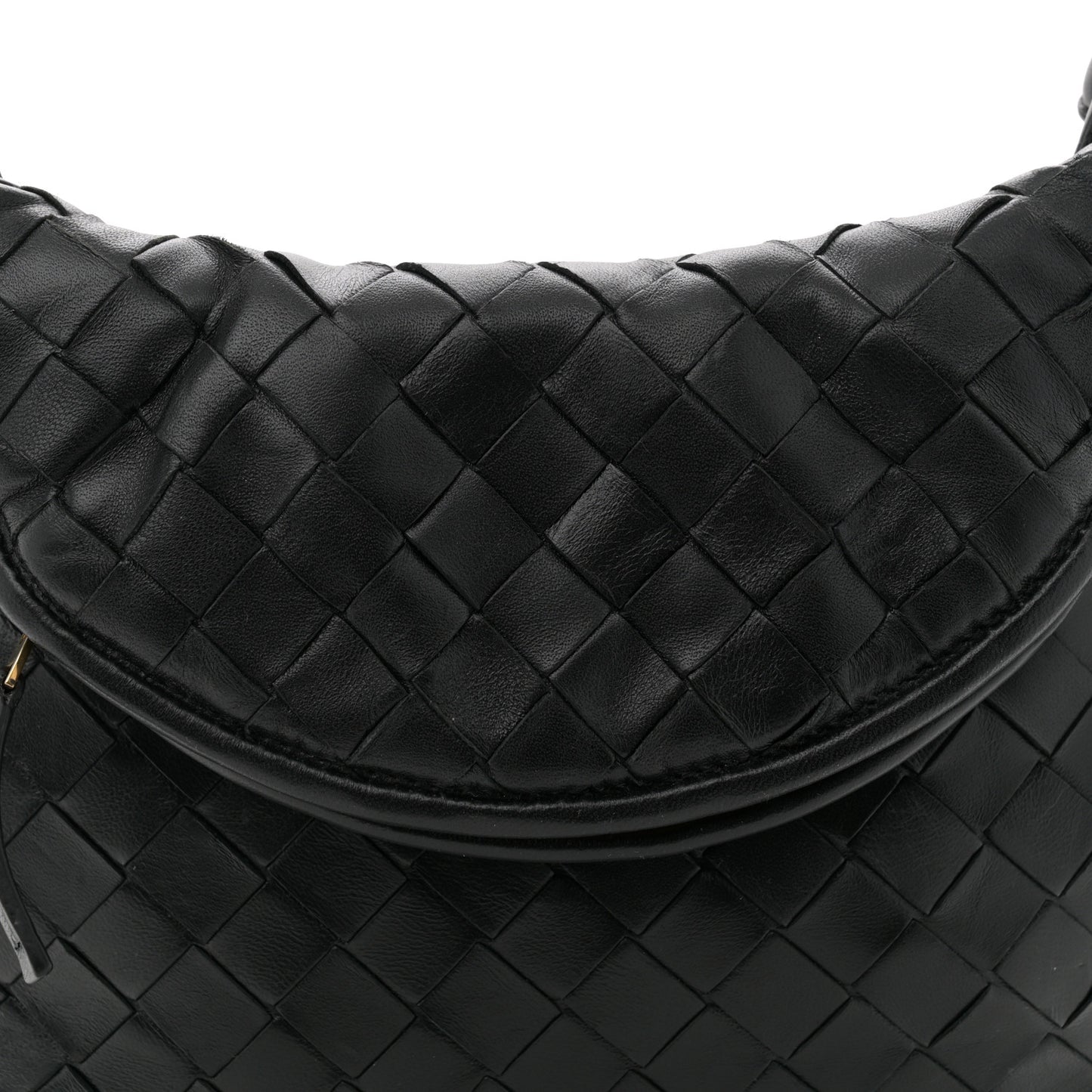 Nappa Intrecciato Small Gemelli Black