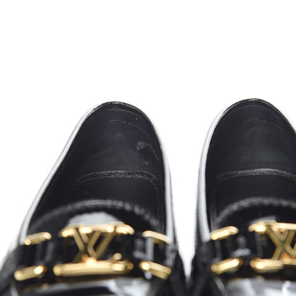 Louis Vuitton Patent Calfskin Oxford Loafers 36 Black 13 of 14