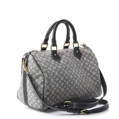 Louis Vuitton Monogram Idylle Speedy Bandouliere 30 Encre 2 of 10