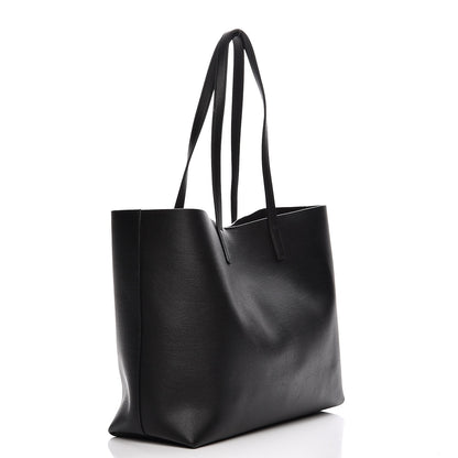 Saint Laurent Calfskin Large Shopping Tote Black 4 of 10