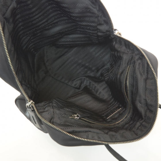 Prada Tessuto Nylon Handbag Nero Black 8 of 8