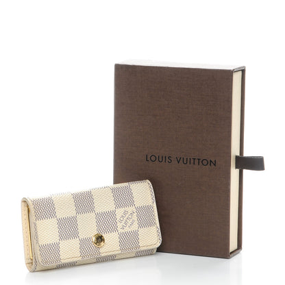 Louis Vuitton Damier Azur Multicles 4 Key Holder 9 of 9
