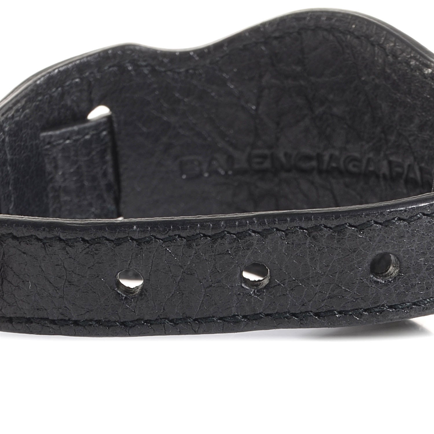 Balenciaga Agneau Arena Giant Rose Gold Hardware M Braceletedium Black 4 of 7