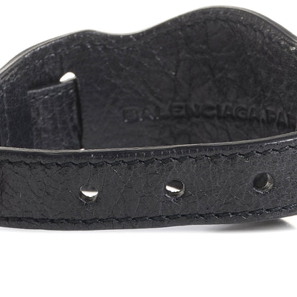 Balenciaga Agneau Arena Giant Rose Gold Hardware M Braceletedium Black 4 of 7
